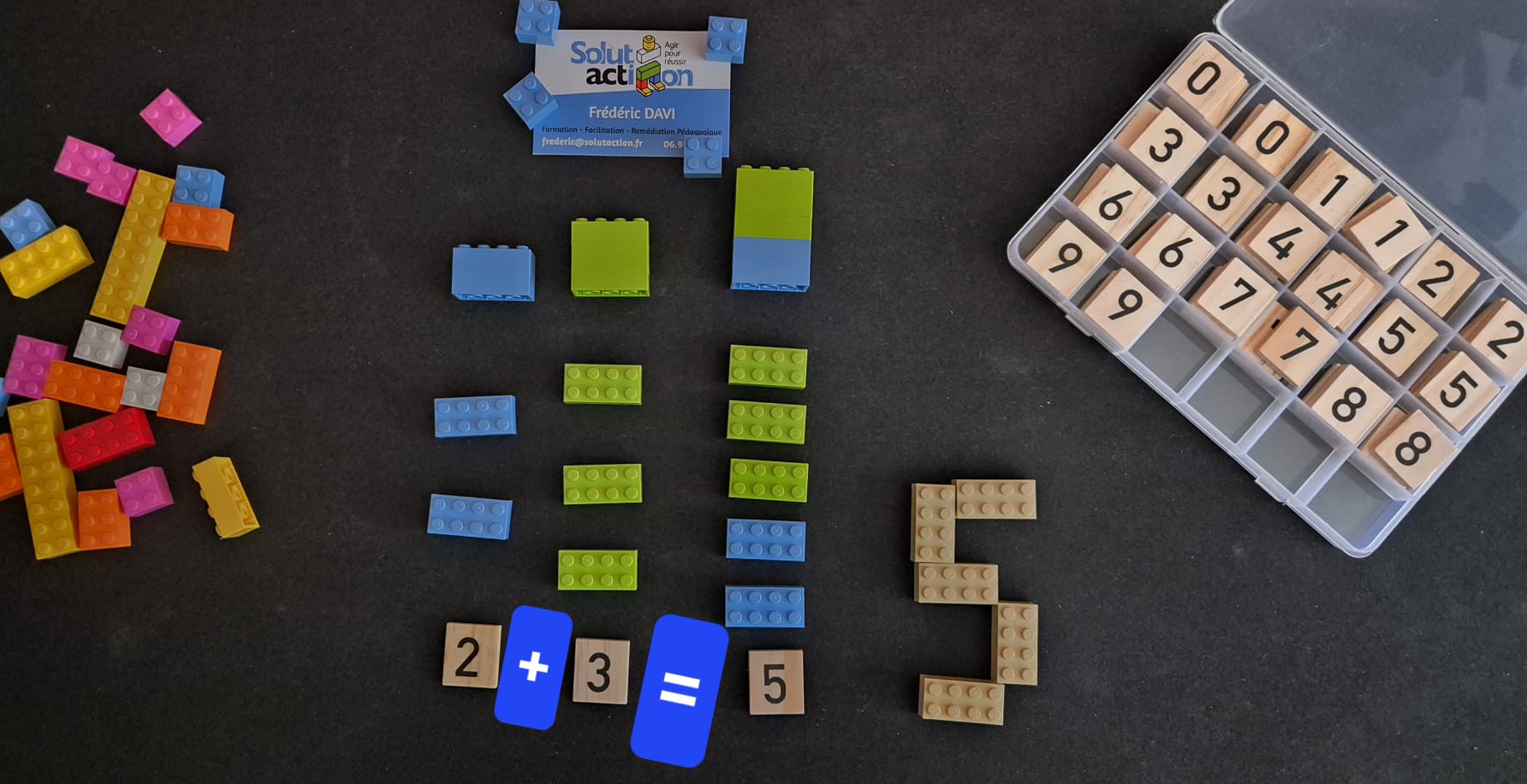 Apprendre les additions par le jeu avec LEGO®DUPLO®