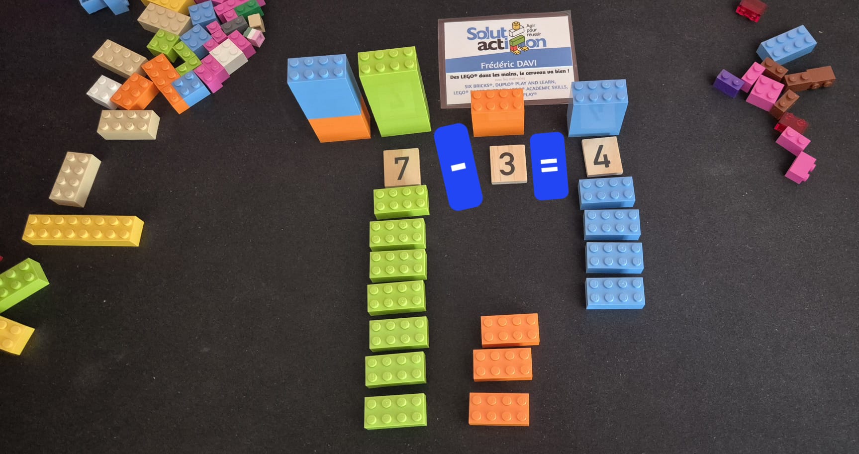 Apprendre les soustractions avec LEGO® DUPLO®