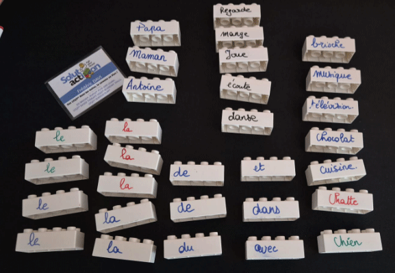 Apprendre à lire avec les briques LEGO® DUPLO® : du son au mot, du mot à la phrase