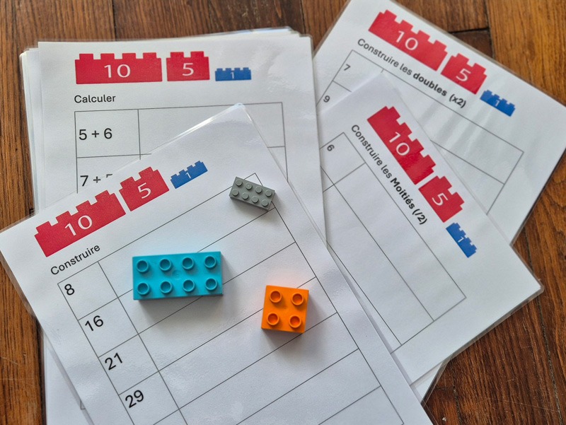 Mathématiques avec briques LEGO® en CP et CE1 en Essonne : comprendre les nombres autrement