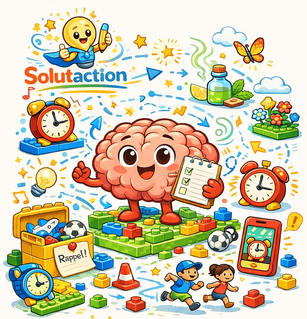 Expliquer le TDAH à un enfant: le cerveau qui va trop vite